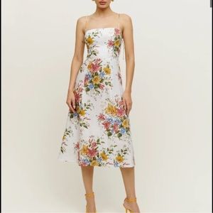 Reformation linen dress